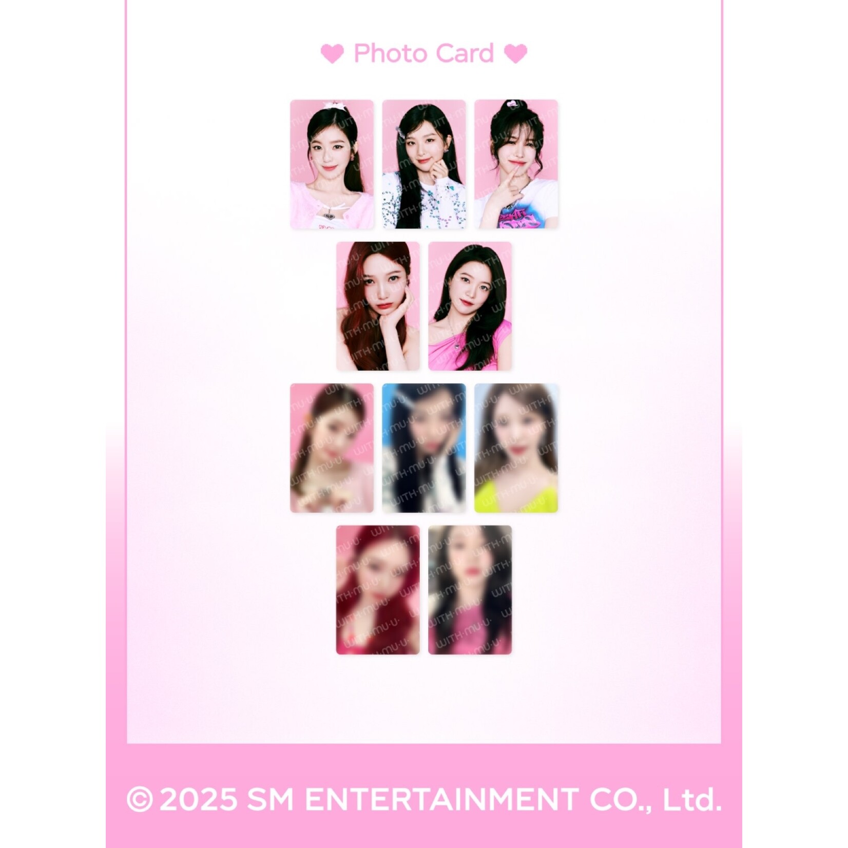 Red Velvet SMTOWN LIVE 2025 TOUR OFFICIAL MD : FORTUNE SCRATCH - Red Velvet