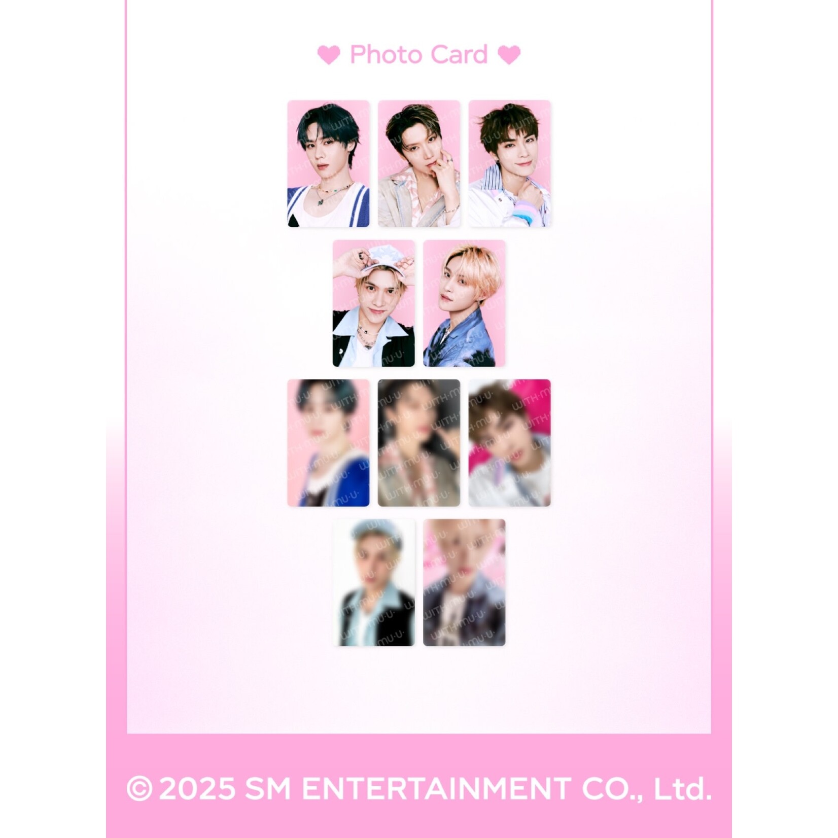 NCT SMTOWN LIVE 2025 TOUR OFFICIAL MD : FORTUNE SCRATCH - WayV
