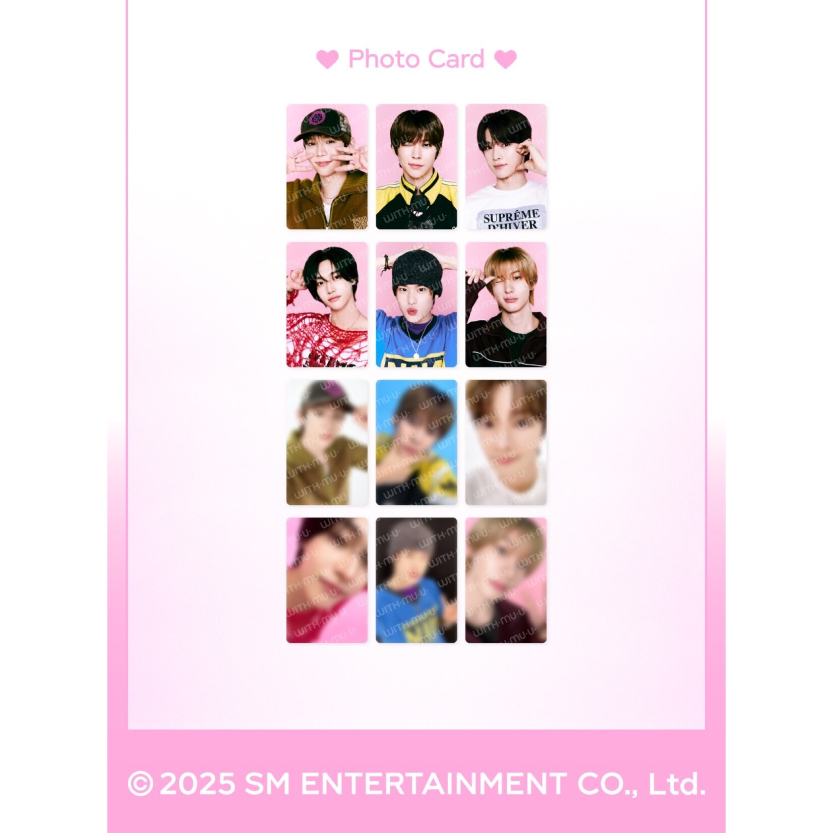 Riize SMTOWN LIVE 2025 TOUR OFFICIAL MD : FORTUNE SCRATCH - Riize