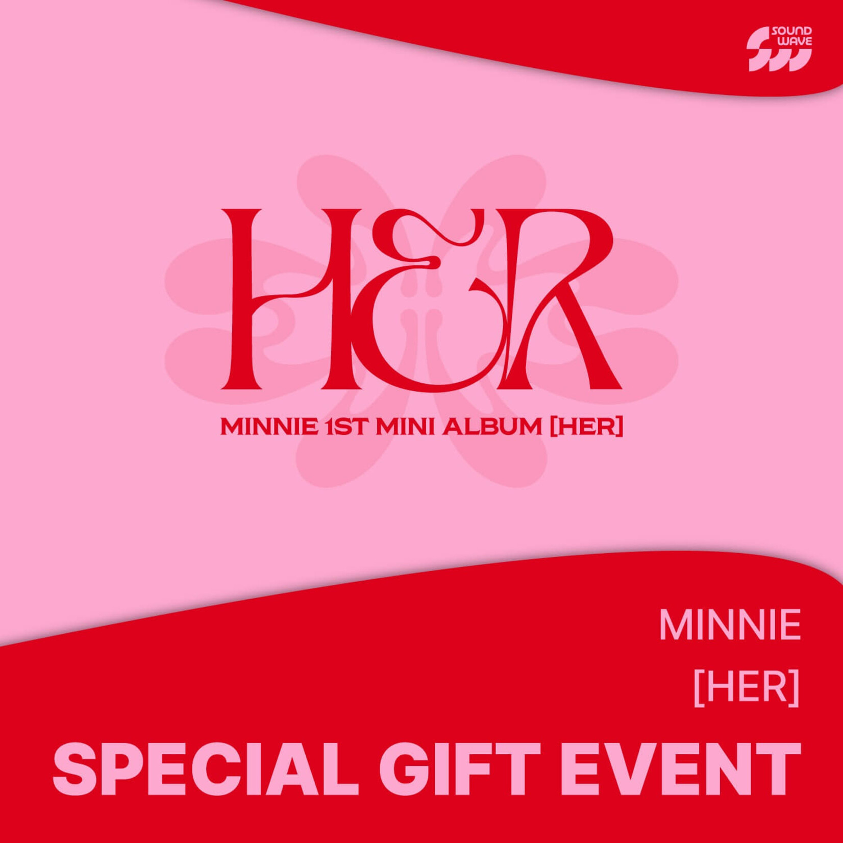 i-dle* MINNIE 1st Mini Album [HER] (Photobook Ver.) + Random Photocard (SW)