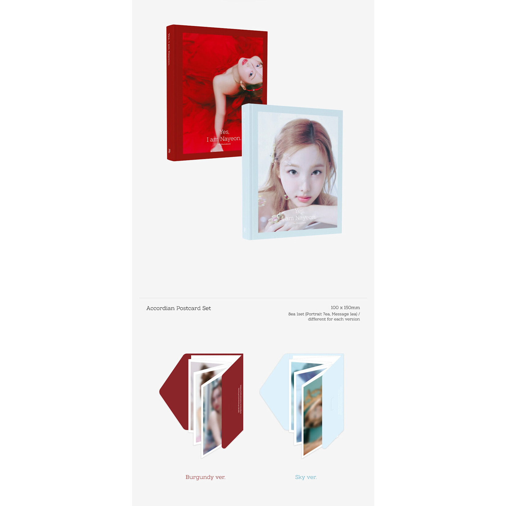 Twice NAYEON (TWICE) - Photobook Yes, I am Nayeon. + Random Photocard (JYP SHOP)