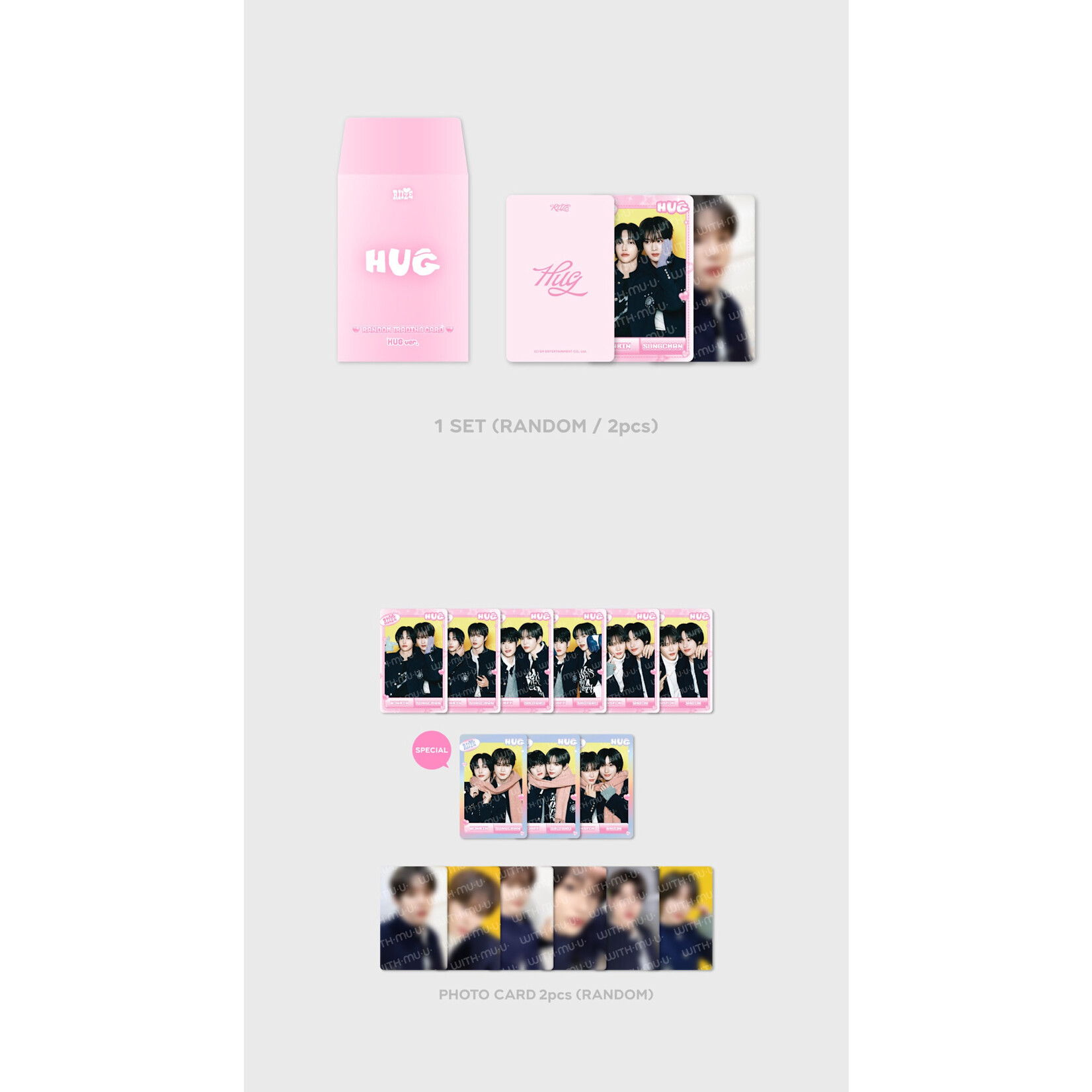 Riize RIIZE - '2025 RIIZE [HUG] OFFICIAL MD' RANDOM TRADING CARD