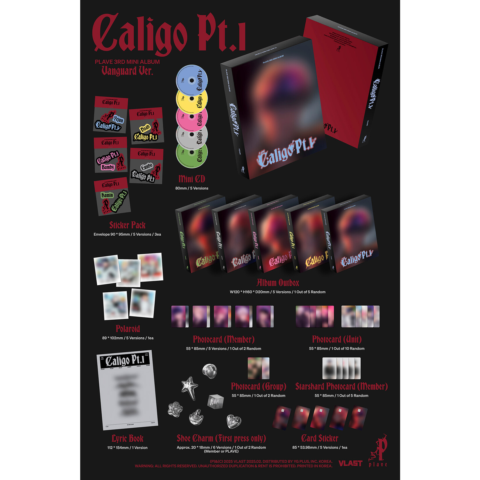 PLAVE PLAVE - 3rd Mini Album [Caligo Pt.1] (Vanguard Ver.)