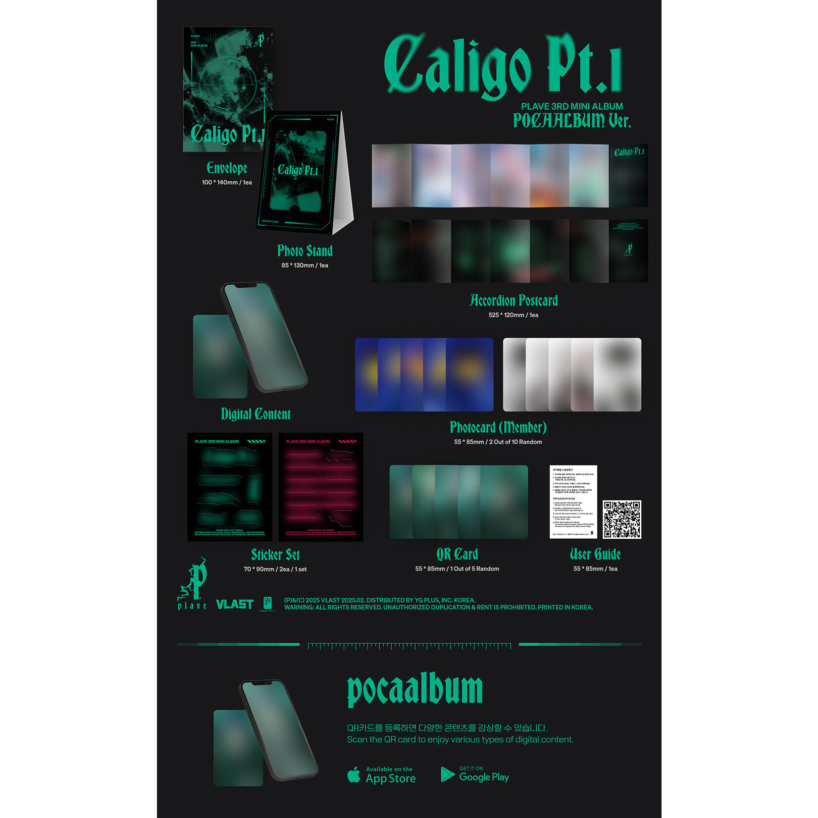 PLAVE PLAVE - 3rd Mini Album [Caligo Pt.1] (POCAALBUM Ver.)