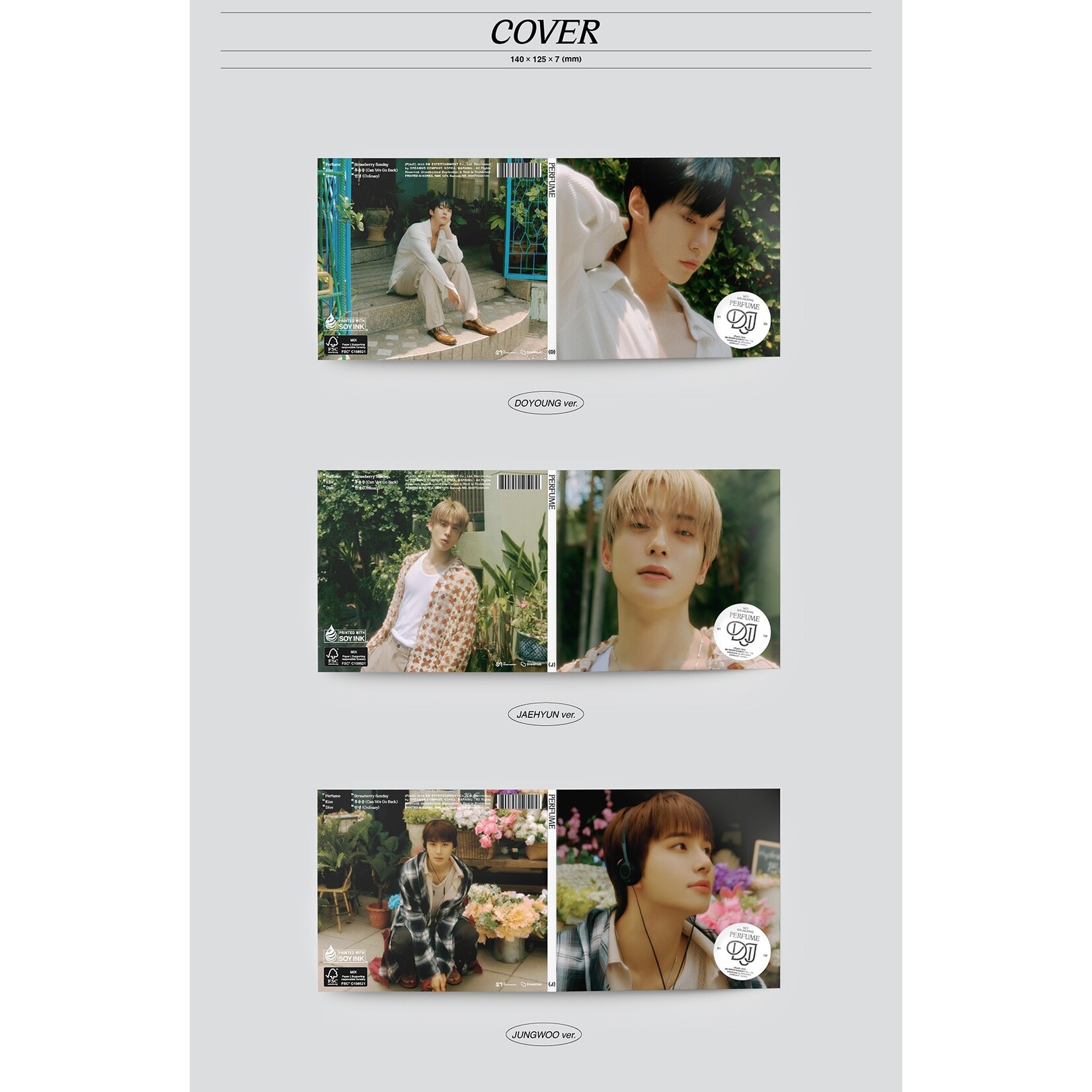 NCT DOJAEJUNG (NCT) - 1st Mini Album [Perfume] (Digipack Ver.)