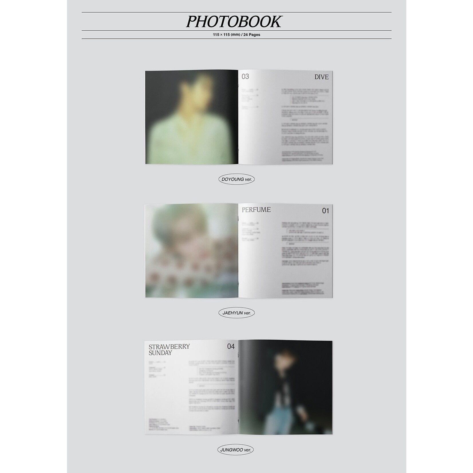NCT DOJAEJUNG (NCT) - 1st Mini Album [Perfume] (Digipack Ver.)
