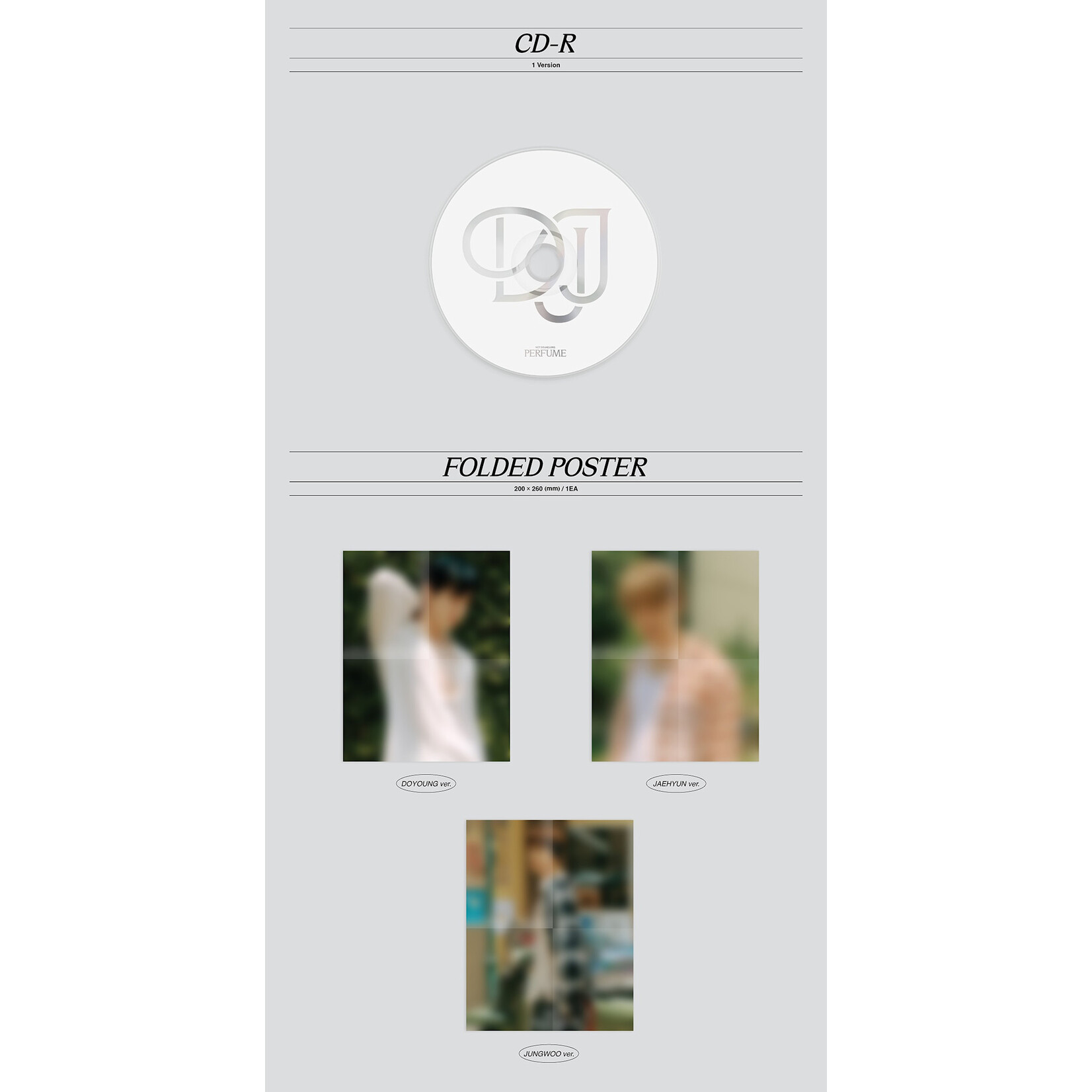 NCT DOJAEJUNG (NCT) - 1st Mini Album [Perfume] (Digipack Ver.)
