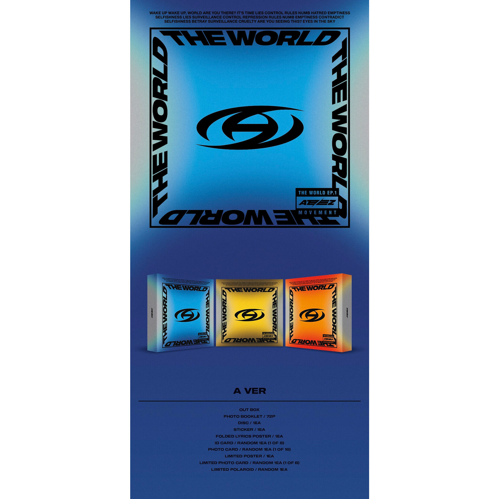 ATEEZ ATEEZ - [THE WORLD EP.1 : MOVEMENT] (Photobook ver.)