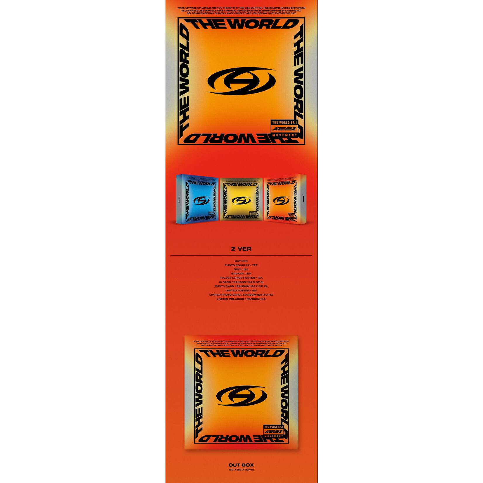ATEEZ ATEEZ - [THE WORLD EP.1 : MOVEMENT] (Photobook ver.)