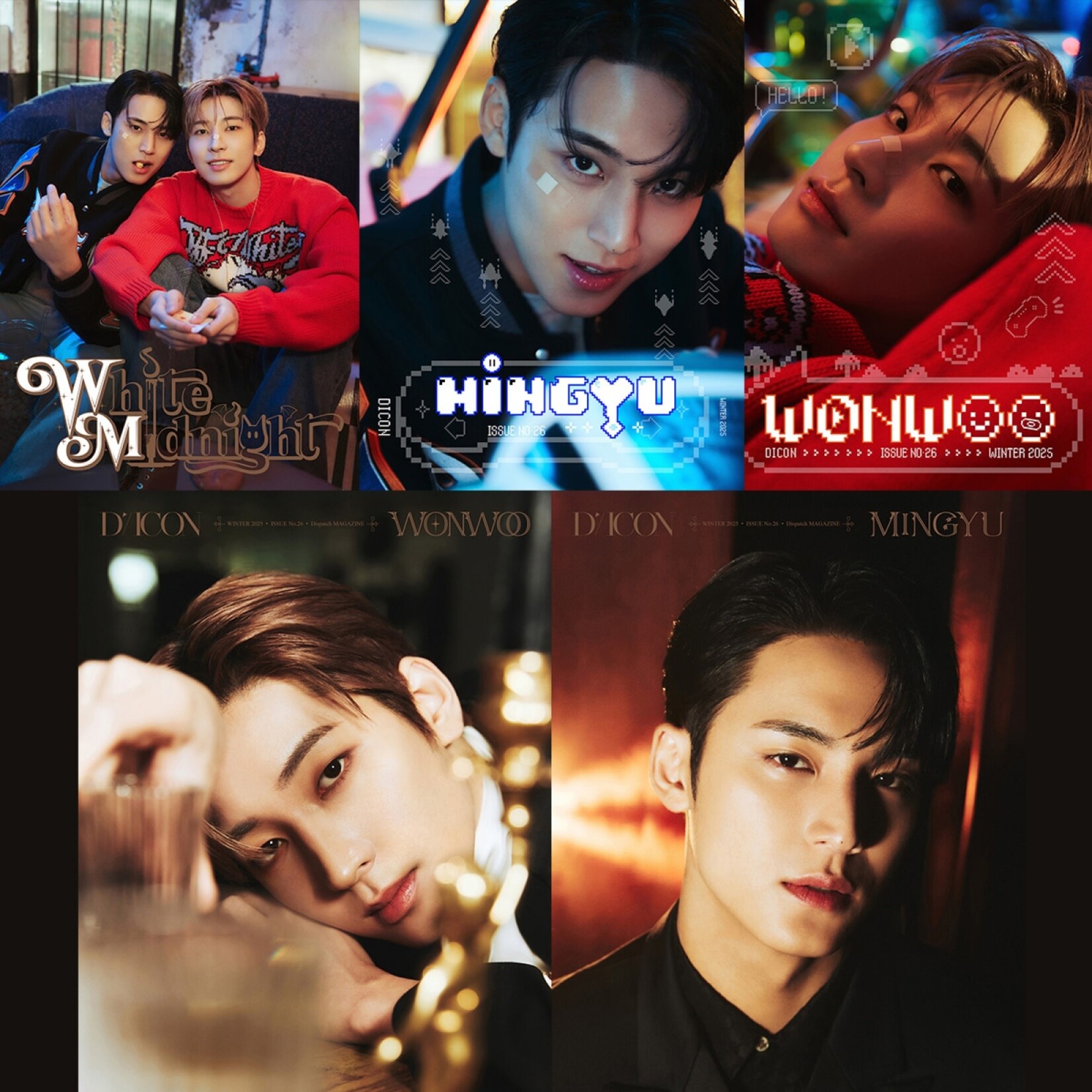 Seventeen WONWOO & MINGYU (SEVENTEEN) - DICON VOLUME N°26