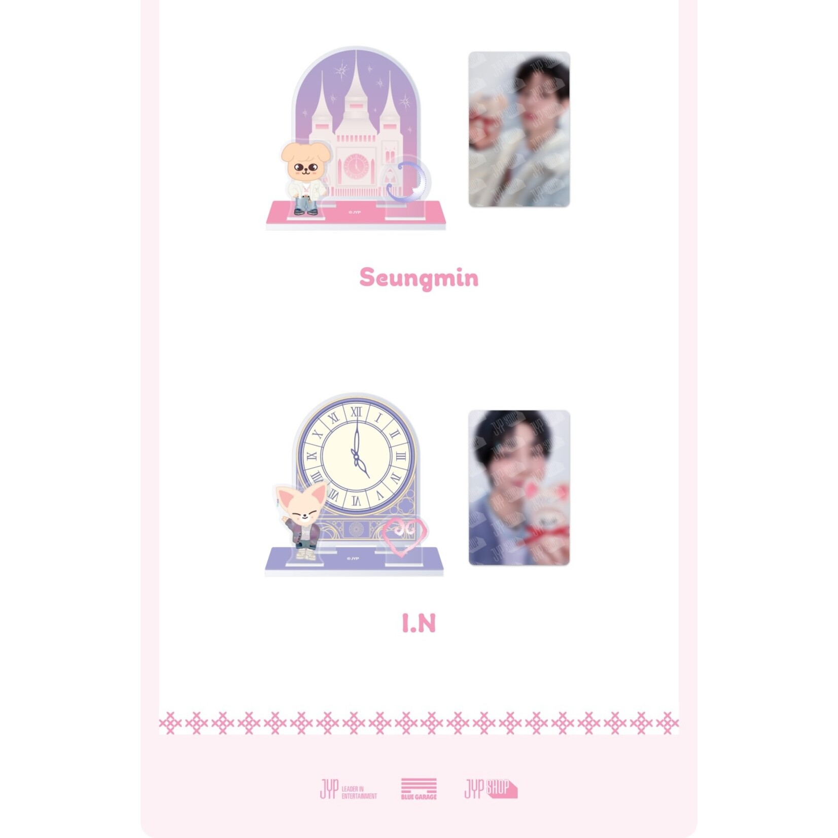 Stray Kids Stray Kids - 'SKZ 5'CLOCK' SECRET ACRYLIC STAND