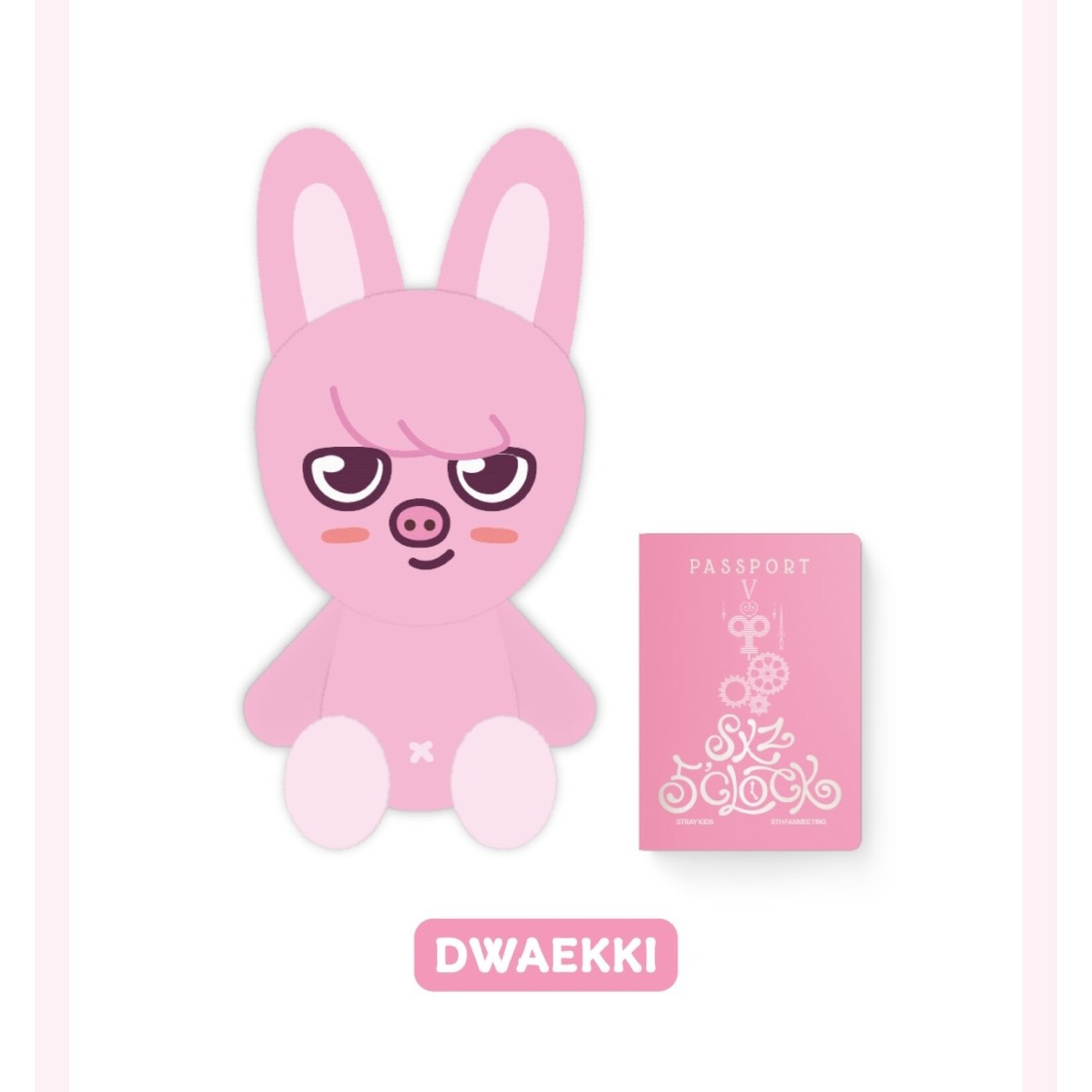 Stray Kids Stray Kids - 5th Fanmeeting [SKZ 5'CLOCK] : SKZOO PLUSH TEDDYBEAR Ver.