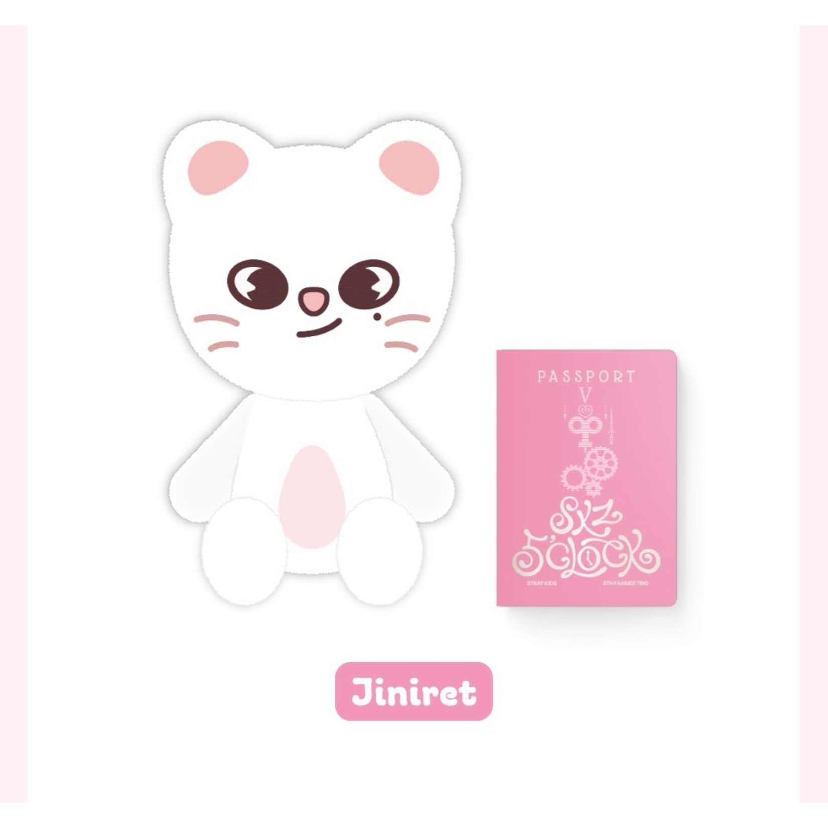 Stray Kids Stray Kids - 5th Fanmeeting [SKZ 5'CLOCK] : SKZOO PLUSH TEDDYBEAR Ver.