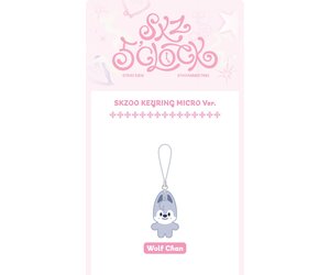 スキズ　5'CLOCK skzooマイクロキーリングコンプ Stray Kids SKZOO KEYRING MICRO Ver. - SKZ 5'CLOCK - JYP SHOP