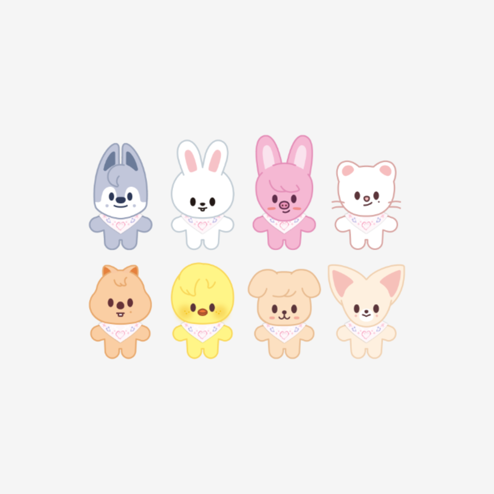Stray Kids Stray Kids - 5th Fanmeeting [SKZ 5'CLOCK] : SKZOO PLUSH 10CM Ver.