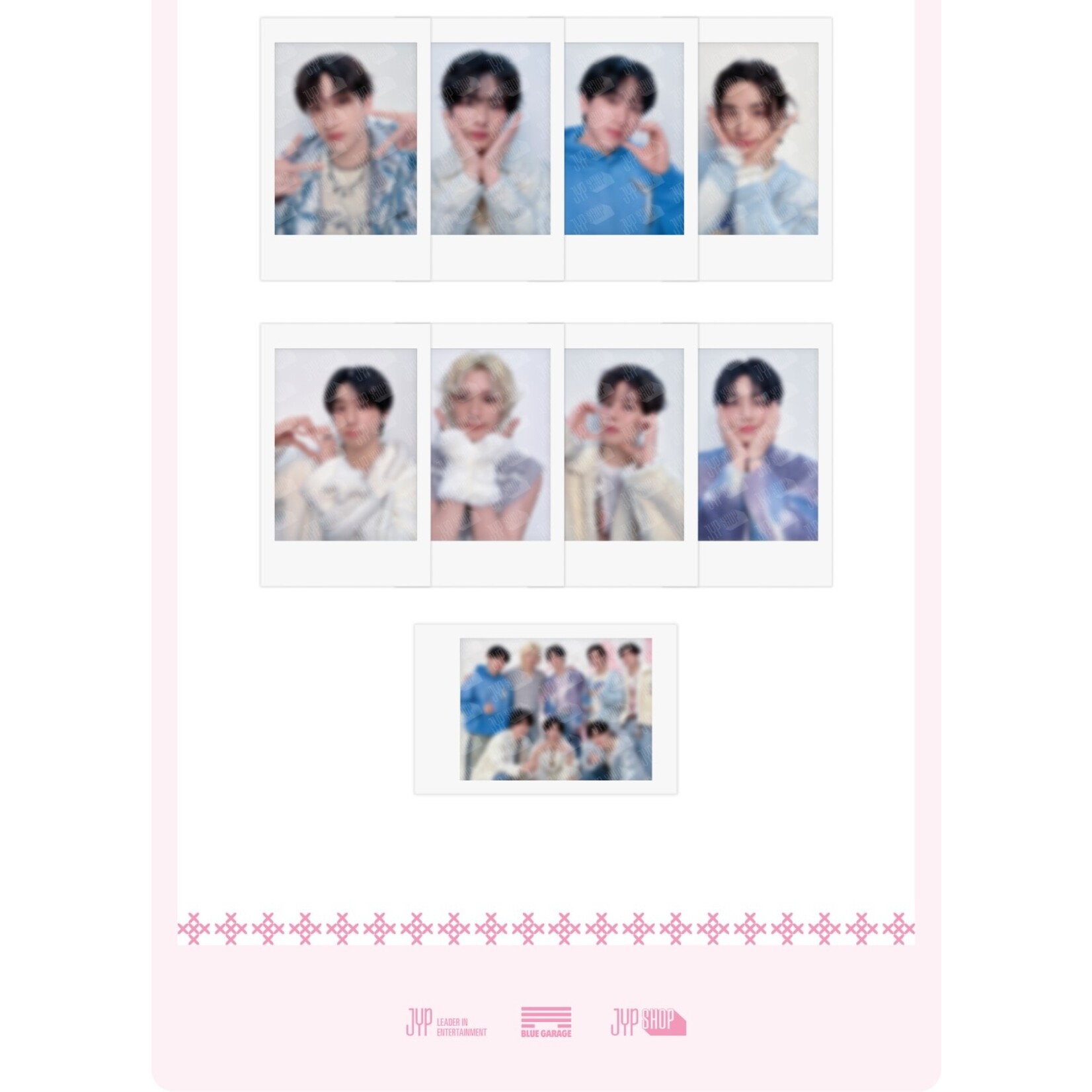 Stray Kids Stray Kids - 'SKZ 5'CLOCK' TINCASE POLAROID SET
