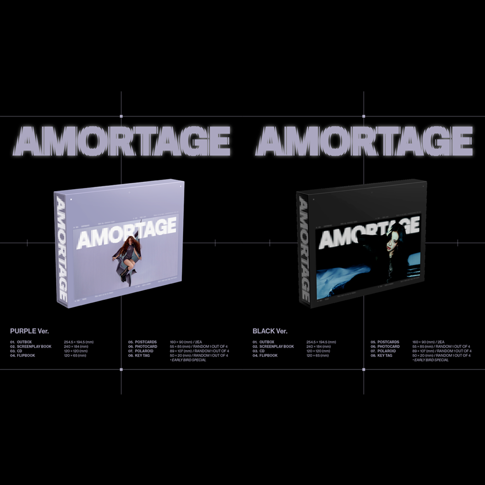 BlackPink JISOO - Mini Album [AMORTAGE] (EXCLUSIVE EDITION)