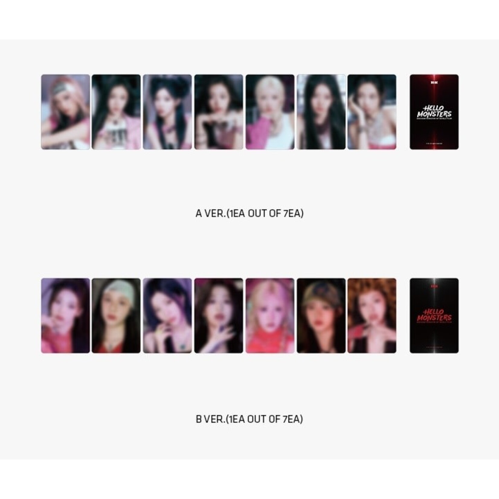 BABYMONSTER BABYMONSTER - [HELLOMONSTERS] BABYMONSTER TRADING PHOTOCARD