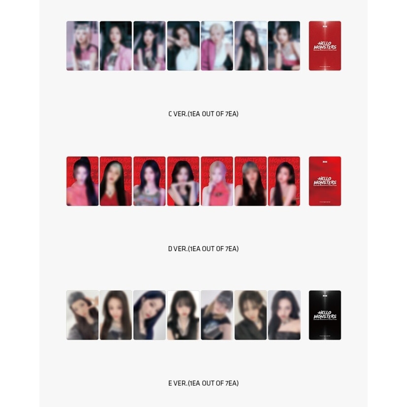 BABYMONSTER BABYMONSTER - [HELLOMONSTERS] BABYMONSTER TRADING PHOTOCARD