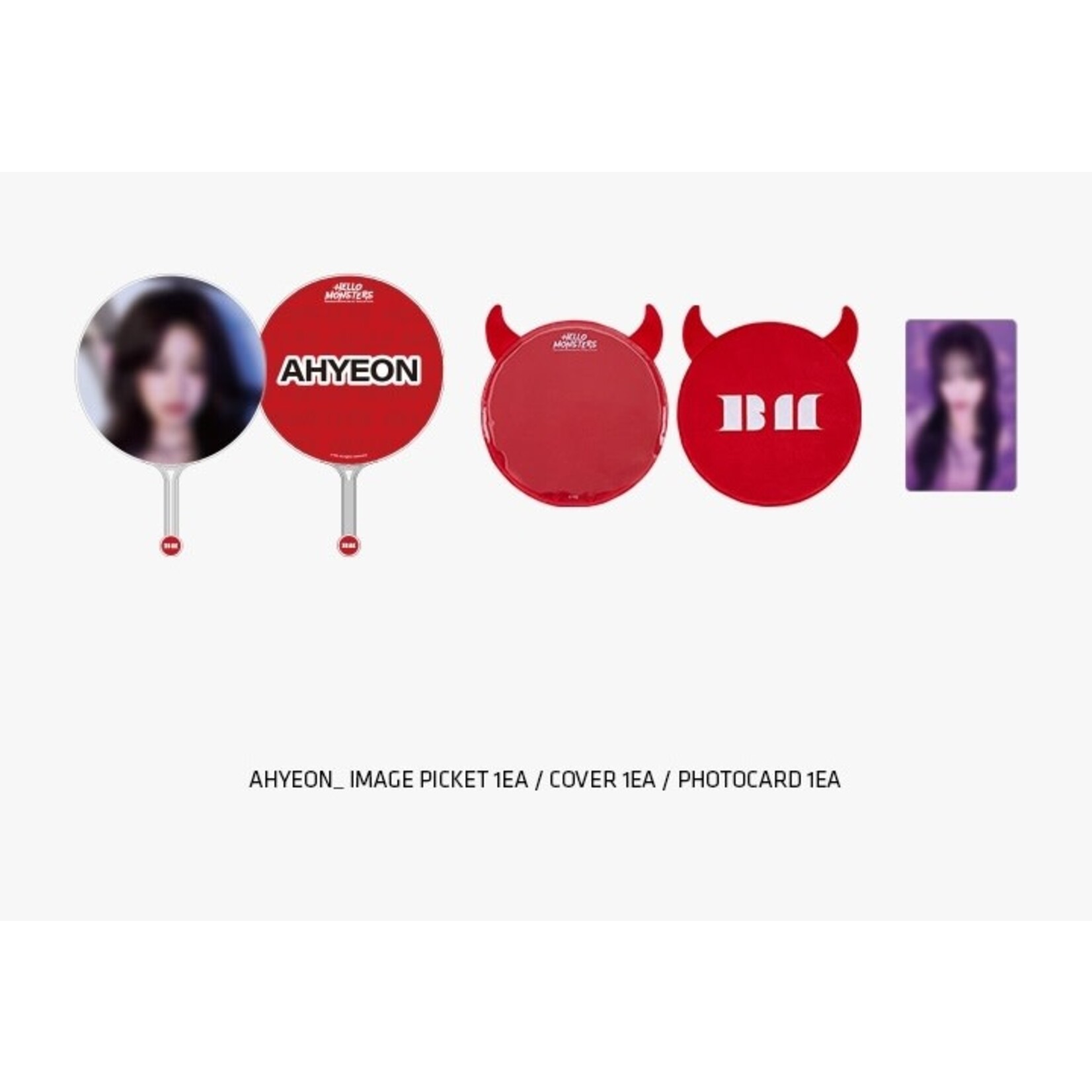 BABYMONSTER BABYMONSTER - [HELLOMONSTERS] BABYMONSTER IMAGE PICKET + FABRIC HORN COVER SET