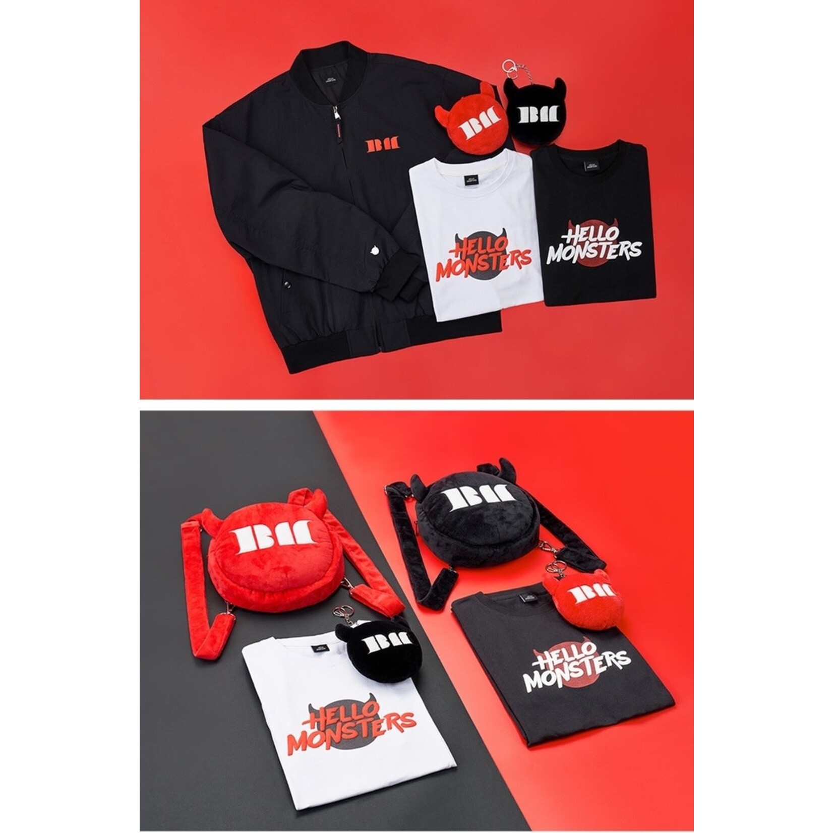 BABYMONSTER BABYMONSTER - [HELLOMONSTERS] BABYMONSTER T-SHIRT_BLACK