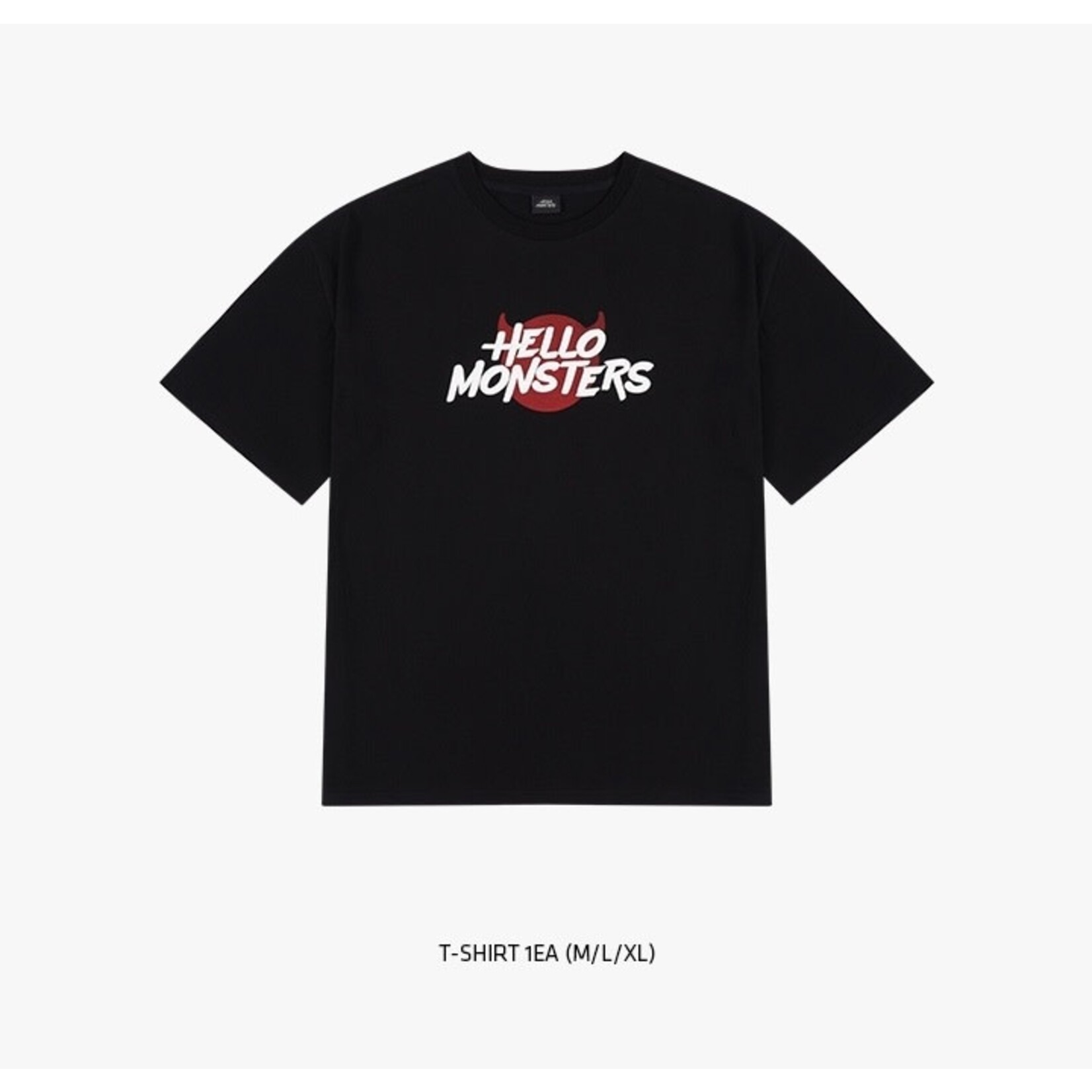 BABYMONSTER BABYMONSTER - [HELLOMONSTERS] BABYMONSTER T-SHIRT_BLACK