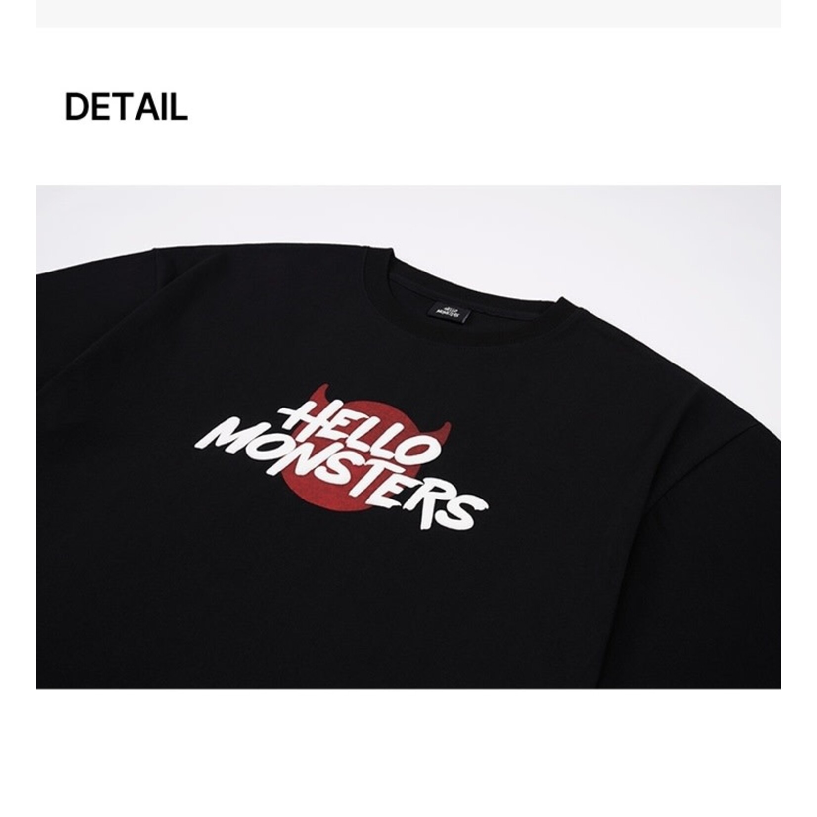 BABYMONSTER BABYMONSTER - [HELLOMONSTERS] BABYMONSTER T-SHIRT_BLACK