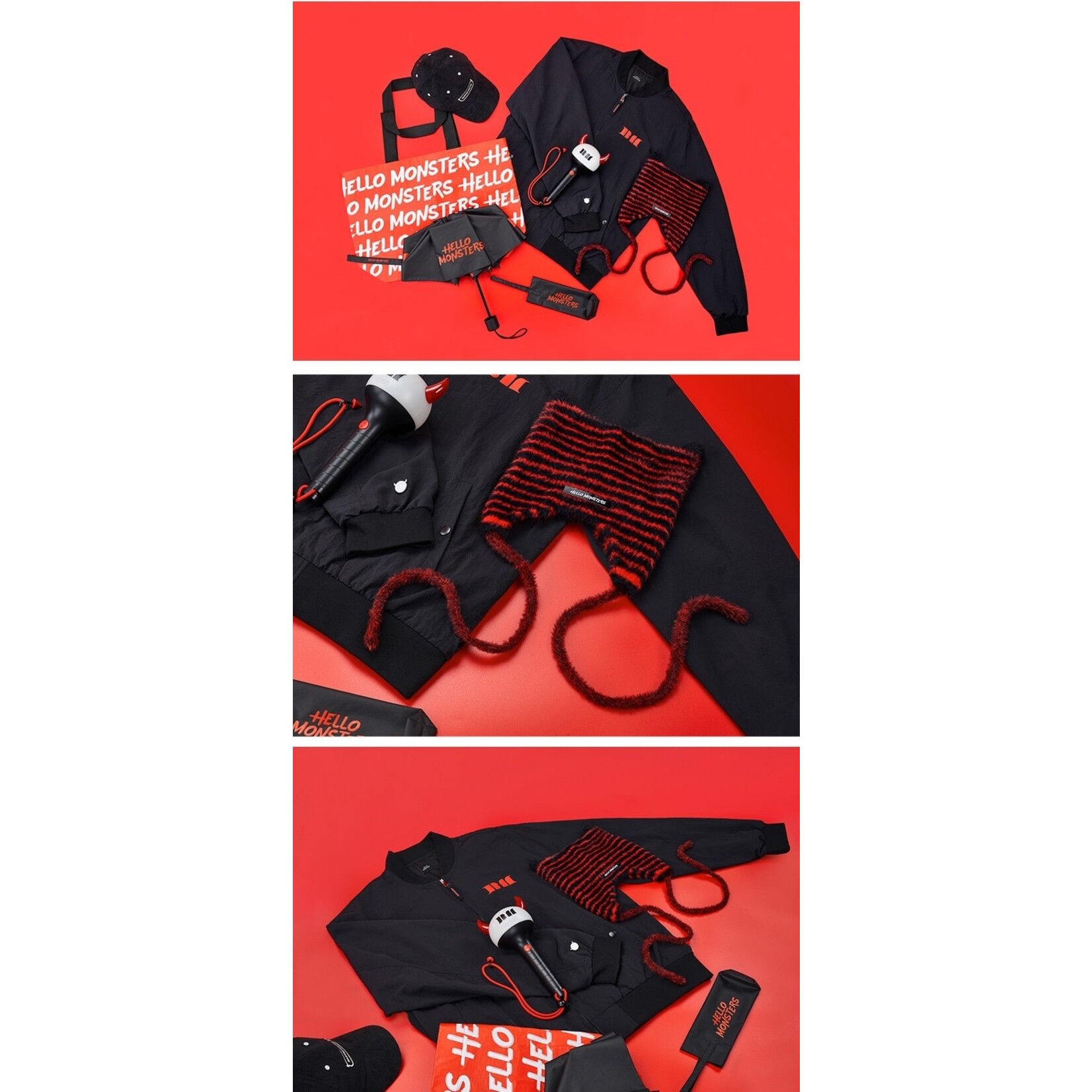 BABYMONSTER BABYMONSTER - [HELLOMONSTERS] BABYMONSTER HORN STRING BEANIE