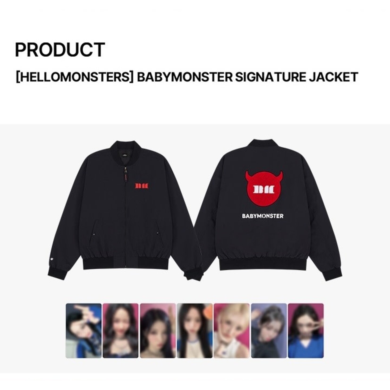 BABYMONSTER BABYMONSTER - [HELLOMONSTERS] BABYMONSTER SIGNATURE JACKET