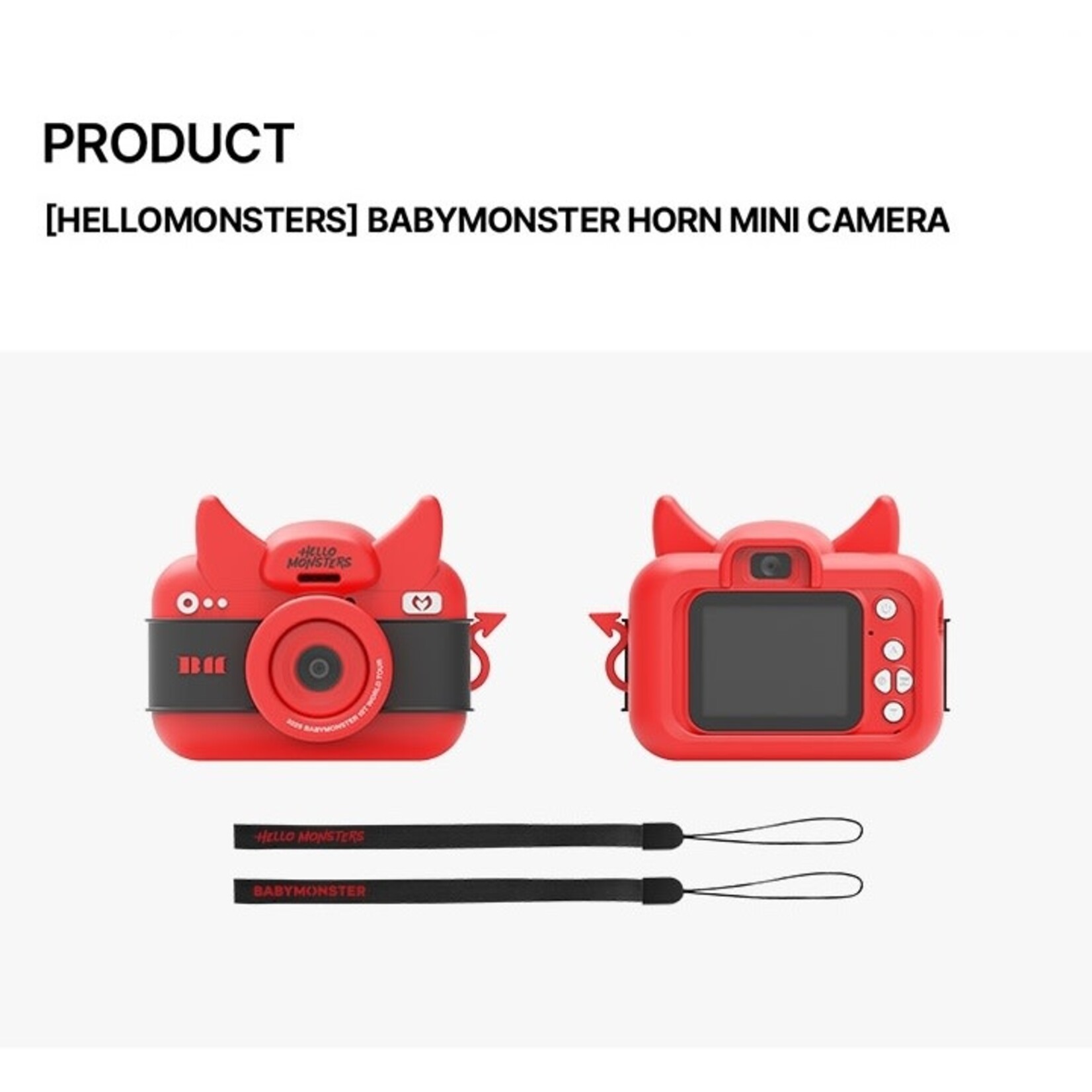 BABYMONSTER BABYMONSTER - [HELLOMONSTERS] BABYMONSTER HORN MINI CAMERA