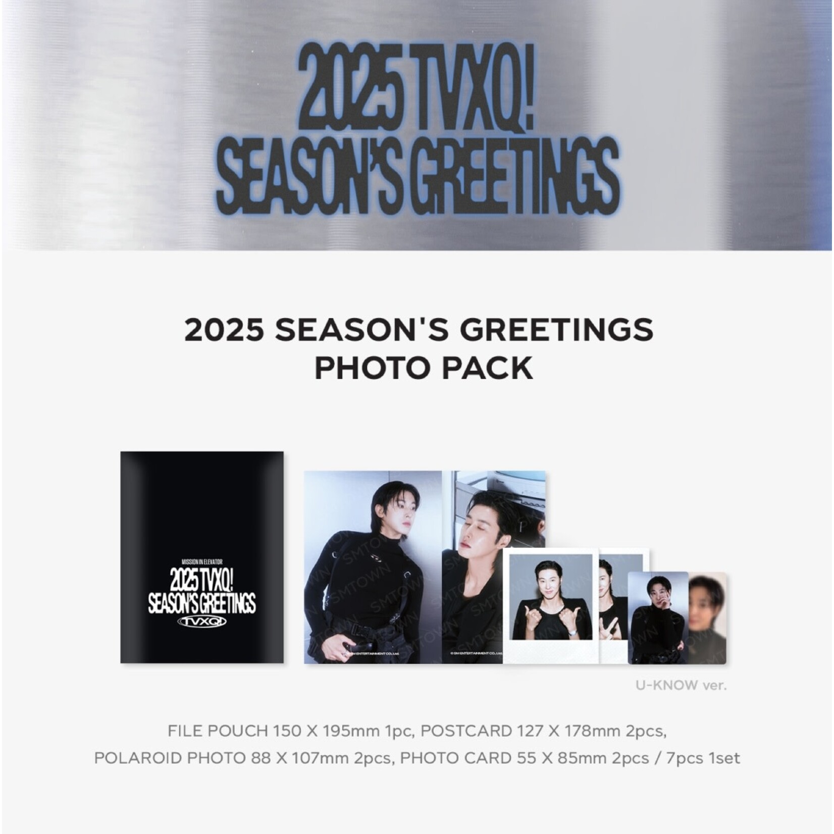 TVXQ TVXQ - 2025 SM ARTIST SEASON’S GREETINGS OFFICIAL MD : PHOTO PACK