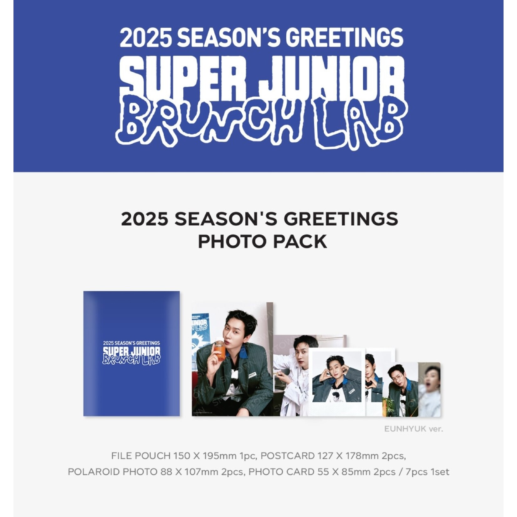 Super Junior - 2025 SM ARTIST SEASON’S GREETINGS OFFICIAL MD : PHOTO PACK