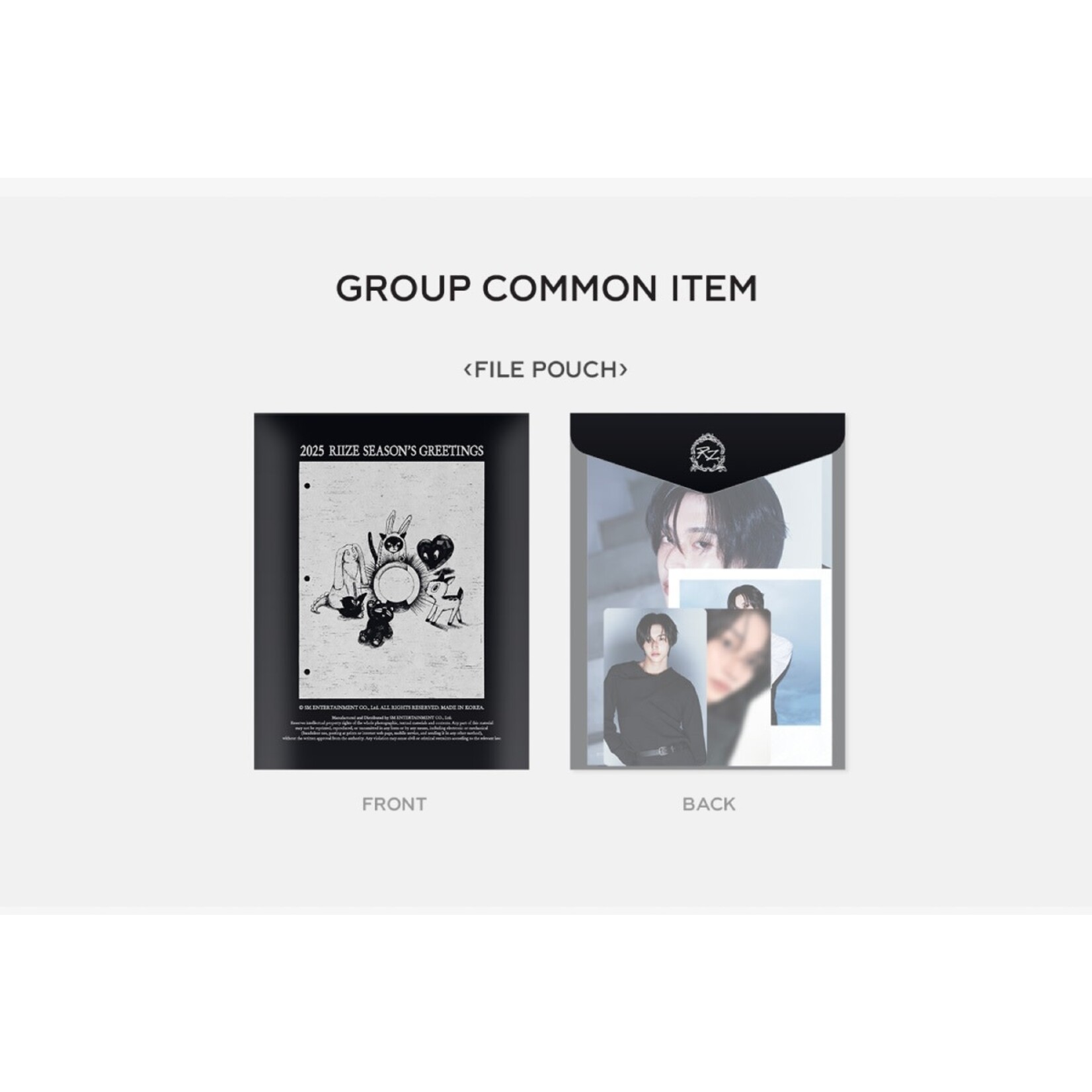 Riize Riize - 2025 SM ARTIST SEASON’S GREETINGS OFFICIAL MD : PHOTO PACK