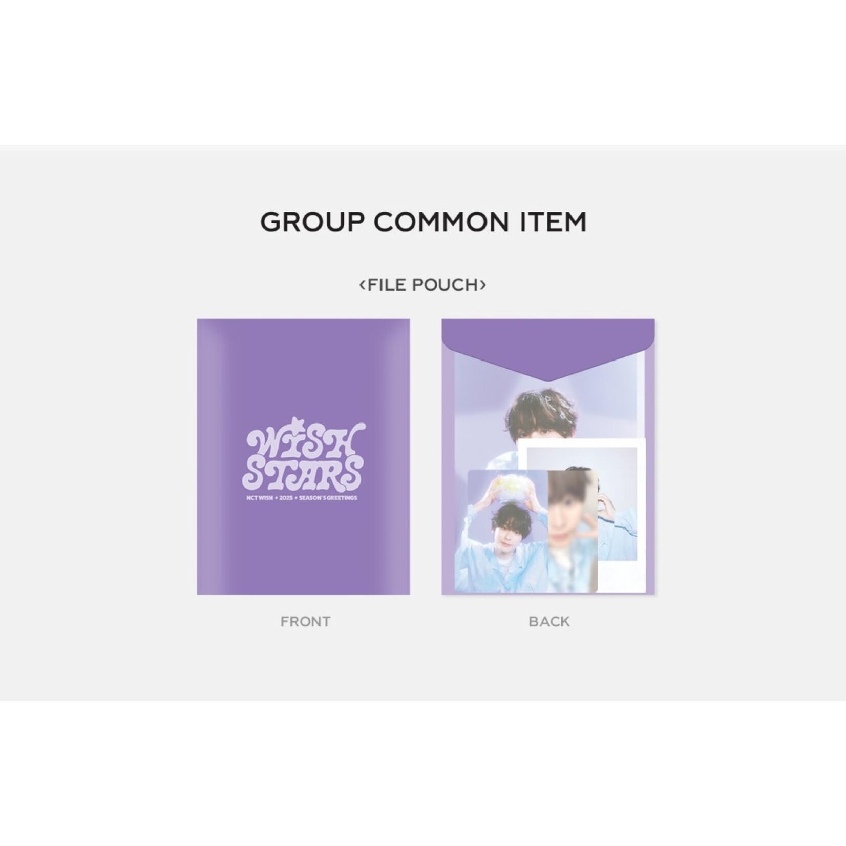 NCT NCT WISH - 2025 SM ARTIST SEASON’S GREETINGS OFFICIAL MD : PHOTO PACK