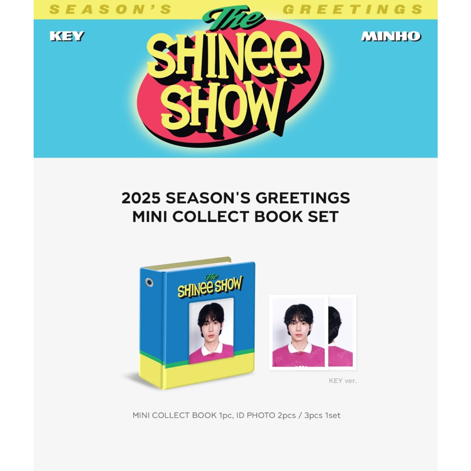 Shinee Shinee - 2025 SM ARTIST SEASON’S GREETINGS OFFICIAL MD : Mini Collect Book