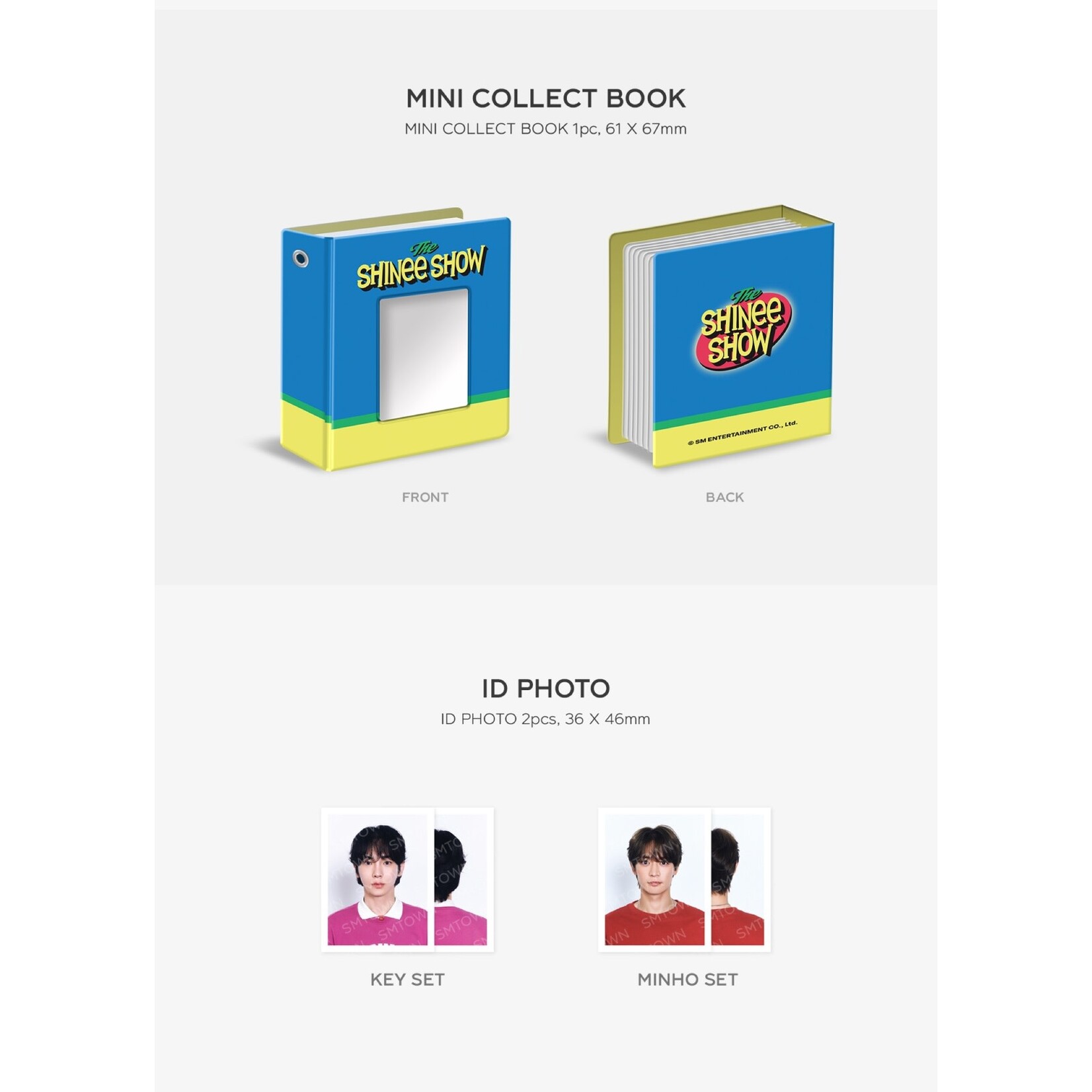 Shinee Shinee - 2025 SM ARTIST SEASON’S GREETINGS OFFICIAL MD : Mini Collect Book