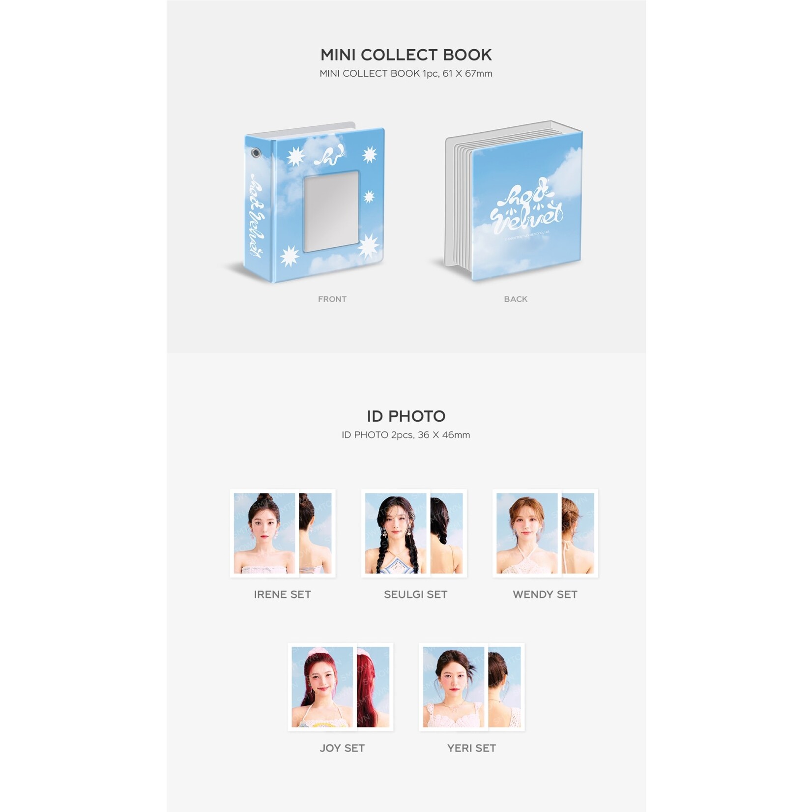 Red Velvet Red Velvet - 2025 SM ARTIST SEASON’S GREETINGS OFFICIAL MD : Mini Collect Book
