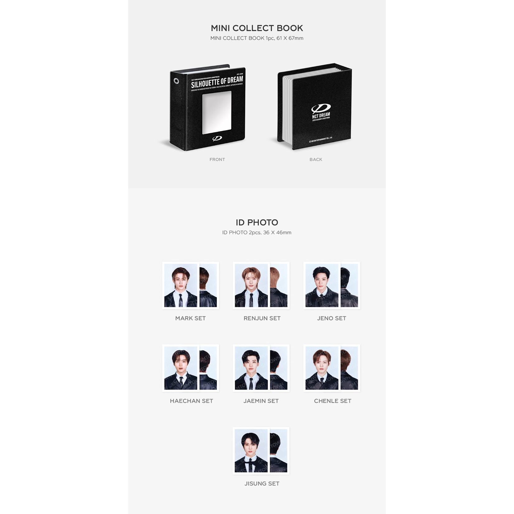 NCT NCT Dream - 2025 SM ARTIST SEASON’S GREETINGS OFFICIAL MD : Mini Collect Book