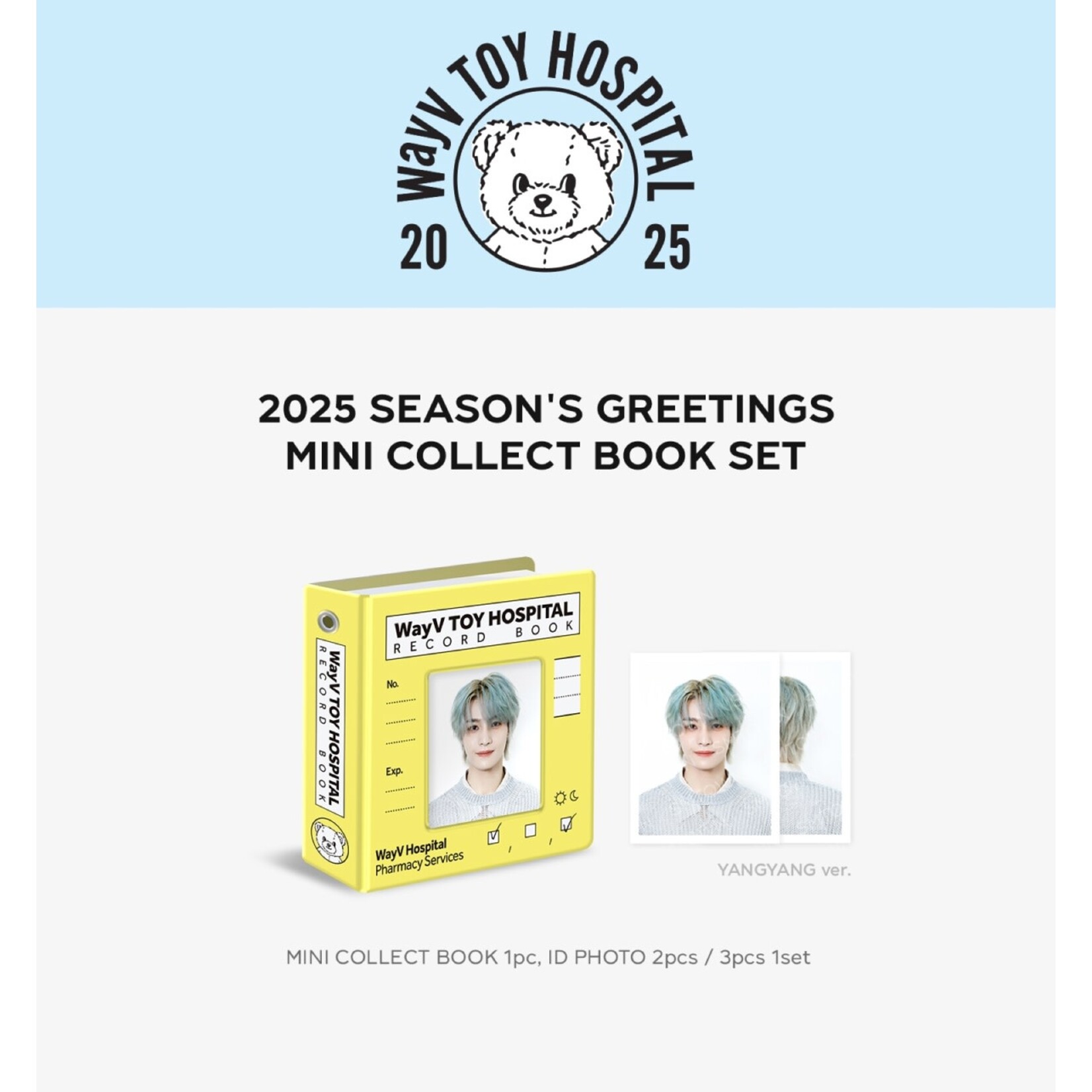 NCT WayV - 2025 SM ARTIST SEASON’S GREETINGS OFFICIAL MD : Mini Collect Book