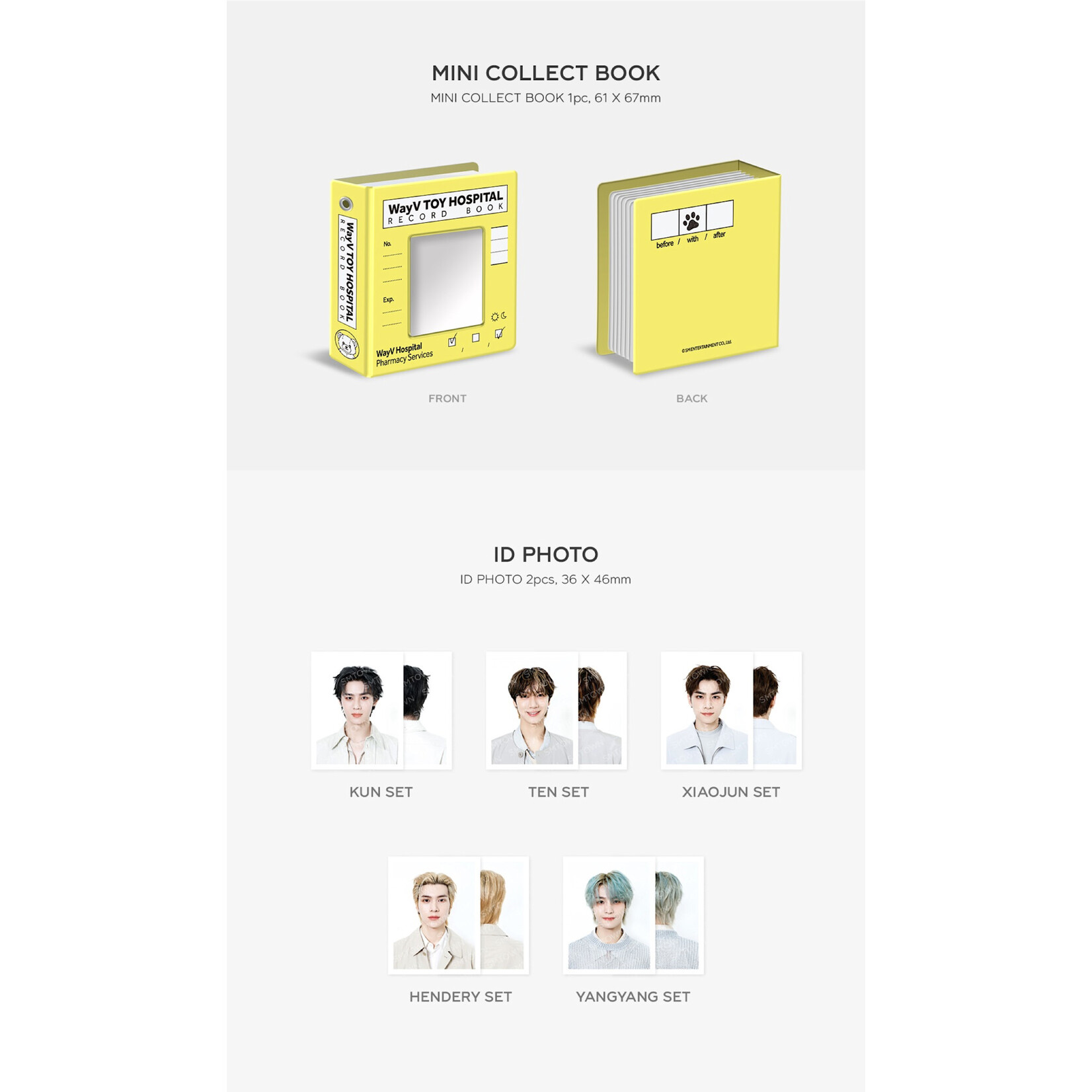 NCT WayV - 2025 SM ARTIST SEASON’S GREETINGS OFFICIAL MD : Mini Collect Book