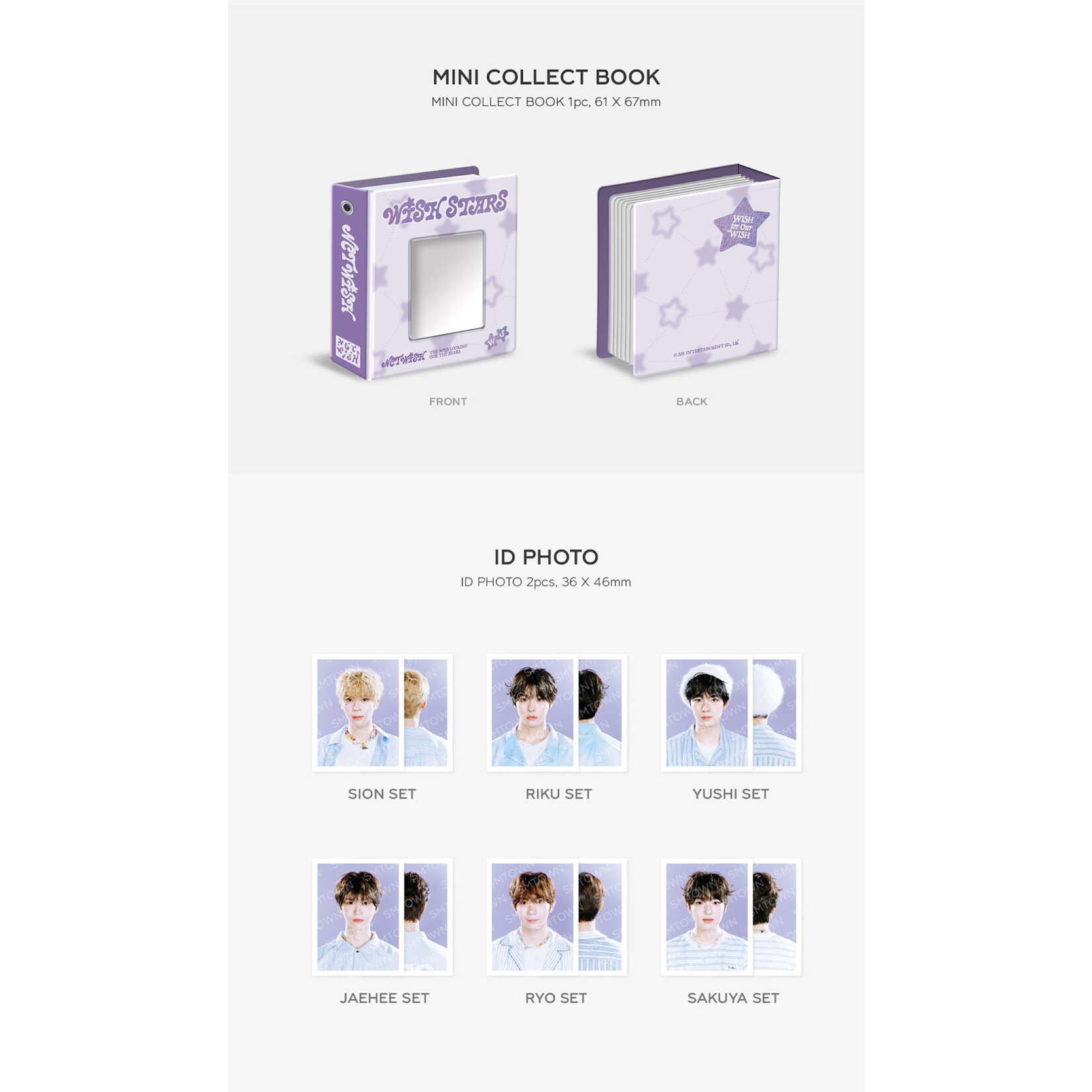NCT NCT WISH - 2025 SM ARTIST SEASON’S GREETINGS OFFICIAL MD : Mini Collect Book