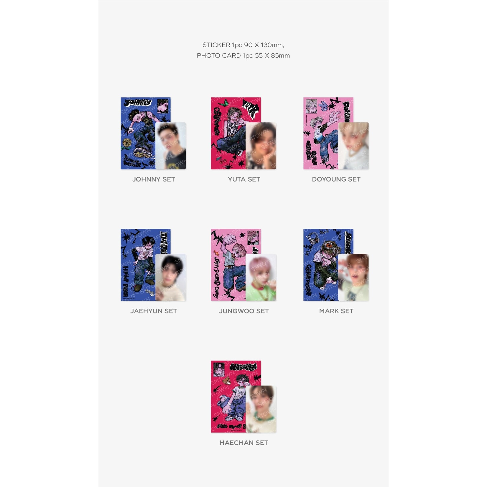 NCT 127 T-SHIRT SET / 2025 SM ARTIST SEASON’S GREETINGS OFFICIAL MD