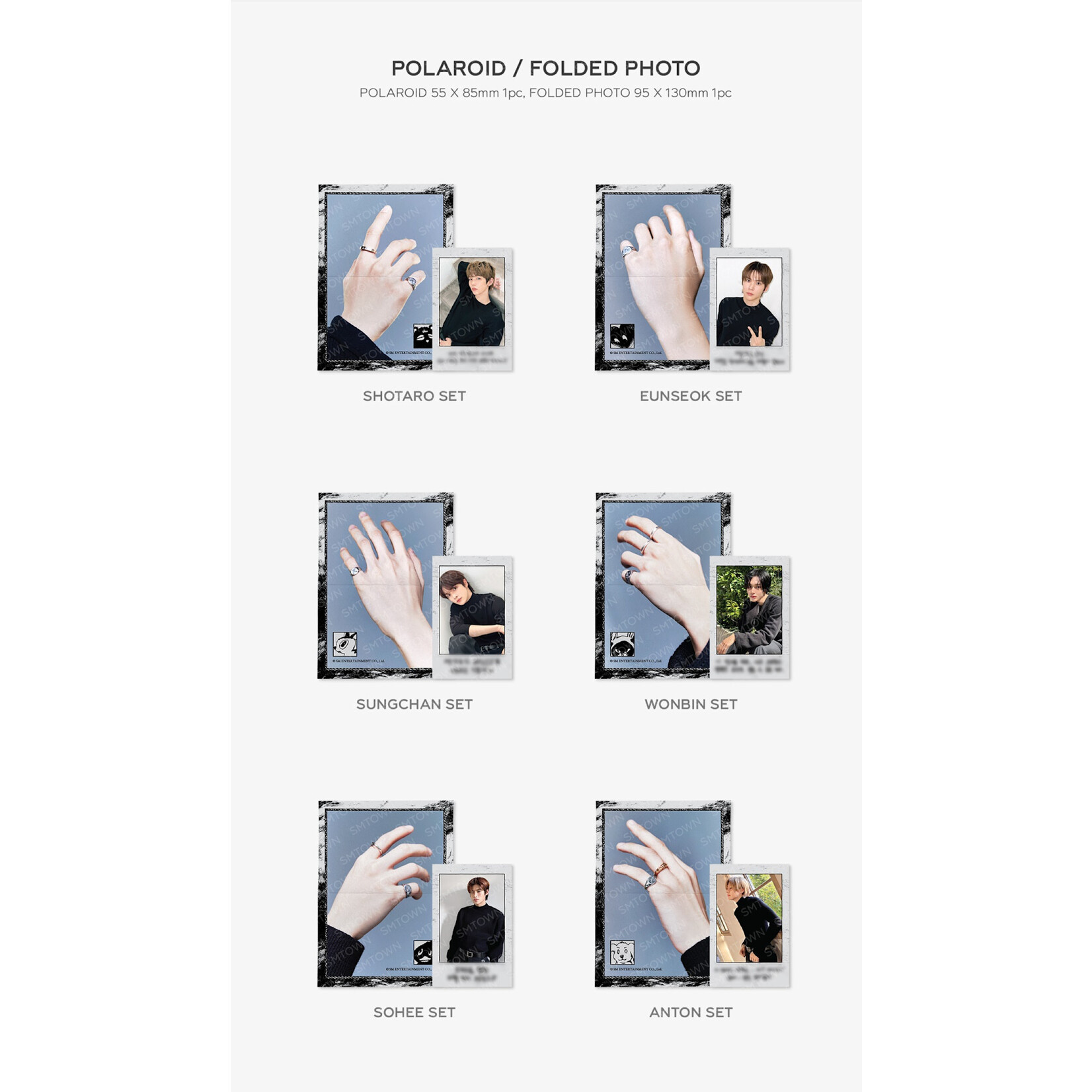Riize RIIZE RING SET / 2025 SM ARTIST SEASON’S GREETINGS OFFICIAL MD