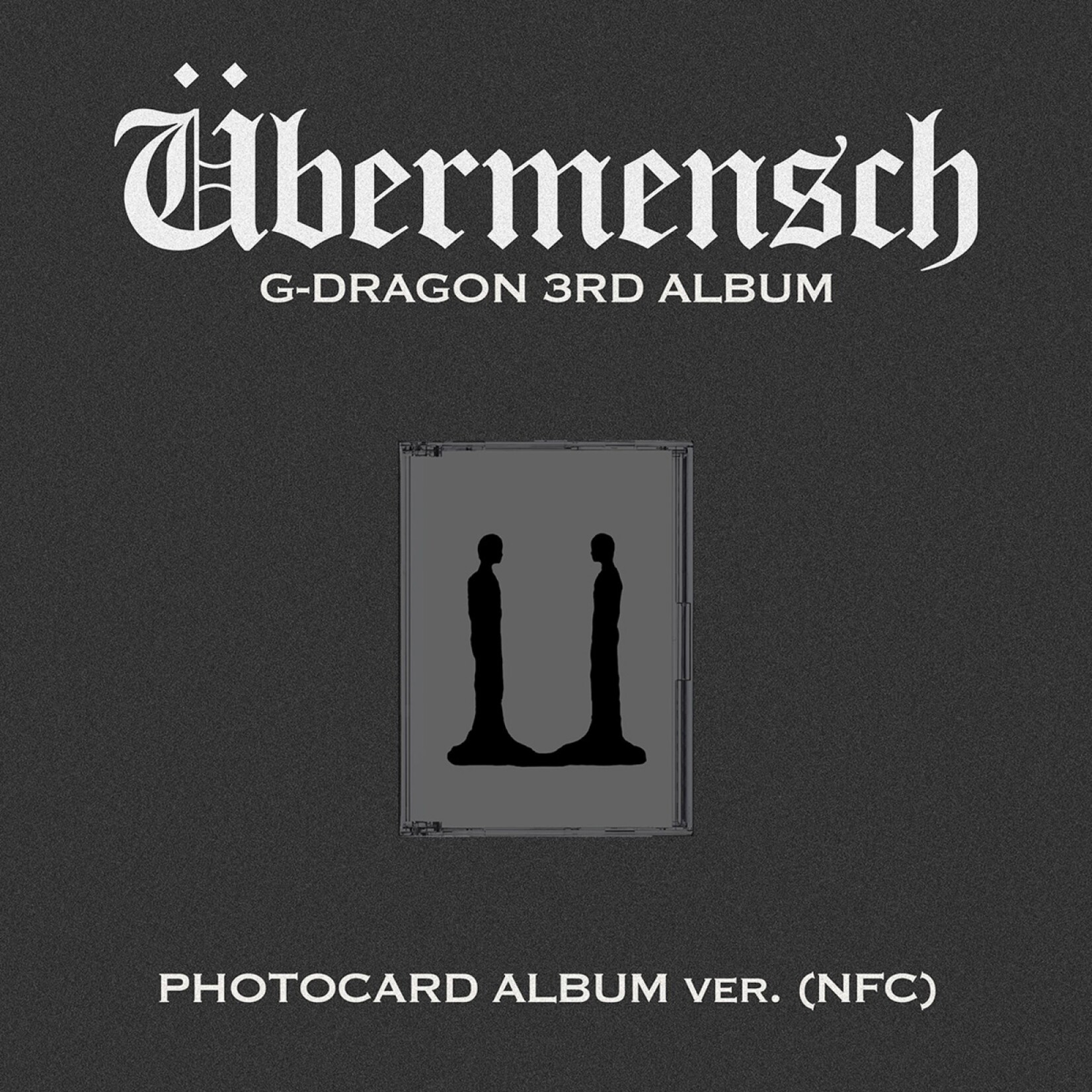 BIGBANG G-DRAGON - 3RD ALBUM [Übermensch] (PHOTOCARD ALBUM ver.) (NFC)