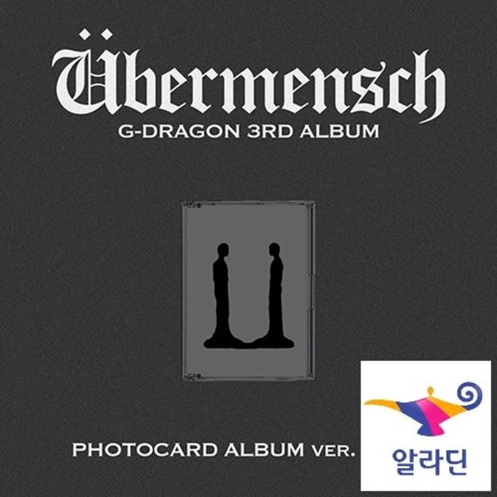 BIGBANG G-DRAGON - 3RD ALBUM [Übermensch] (PHOTOCARD ALBUM ver.) (NFC) + Photocard (aladin)