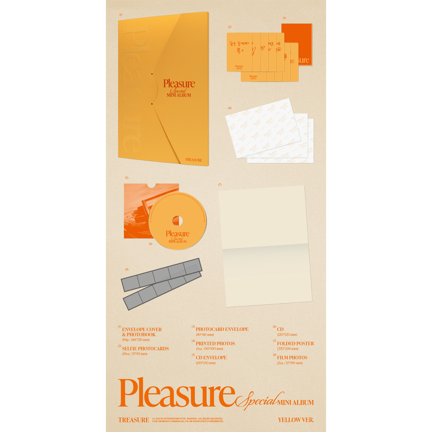 Treasure TREASURE - SPECIAL MINI ALBUM [PLEASURE] (Photobook ver.)