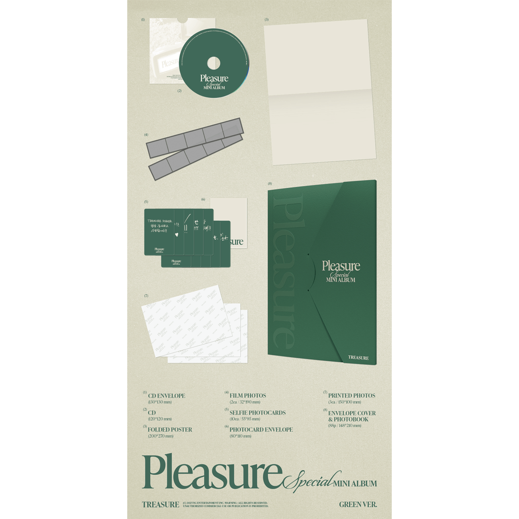 Treasure TREASURE - SPECIAL MINI ALBUM [PLEASURE] (Photobook ver.)