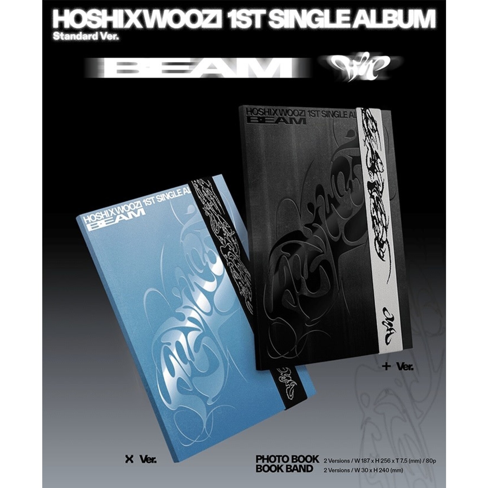 Seventeen HOSHI X WOOZI - 1st Single Album [BEAM] (Photobook ver.) + Weverse Gift (WS)