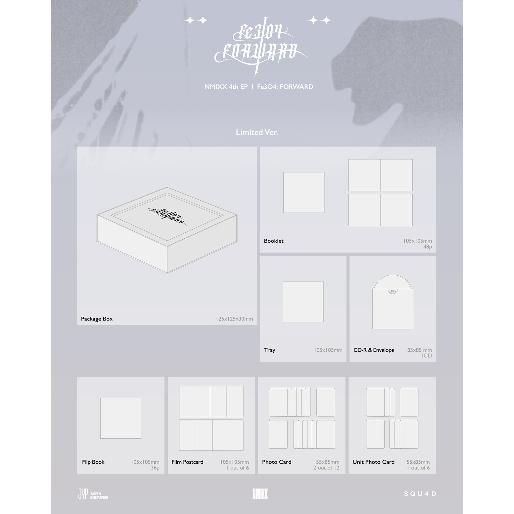 NMIXX NMIXX - 4th Mini Album [Fe3O4: FORWARD] (Limited Ver.) (Random)