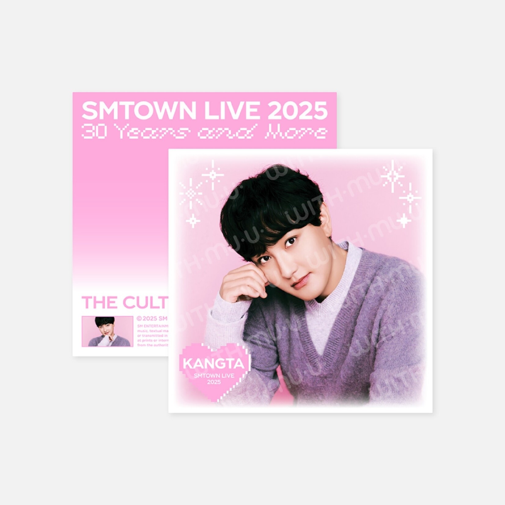 KANGTA SMTOWN LIVE 2025 TOUR OFFICIAL 2ND MD : LP POSTER SET (KANGTA ver.)